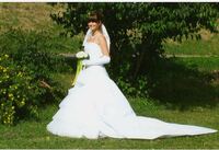 Brautkleid aus PE-Schaum/Folie